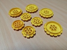 LEGO TECHNIC Sortiment Räder Raupenantrieb gelb / Raupenkette Technik