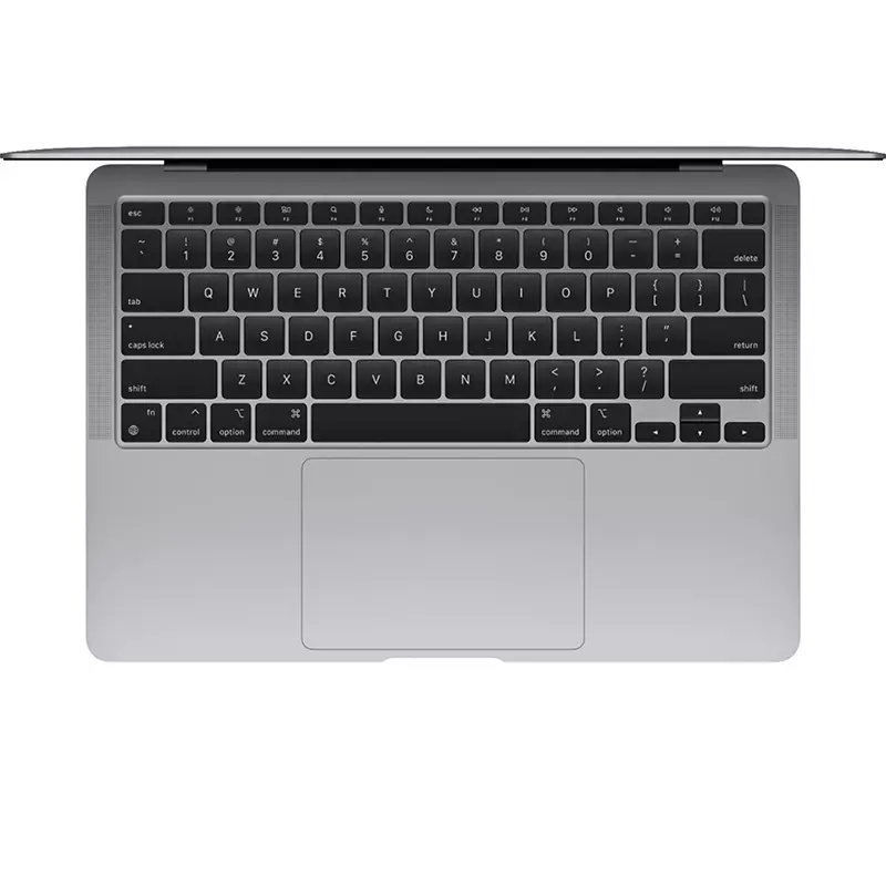 Apple MacBook Air 2020, 13.3, M1, 8 GB, 128 GB SSD, 8-Core GPU, rymdgrå, US, 8 743 kr