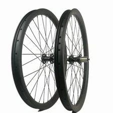 Carbon Mtb Wheels 650B DH Wheelsets 40Mm Width Clincher Hookless Tubeless