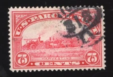 (1912-13) #Q11 75¢ Parcel Post - Harvesting used stamp