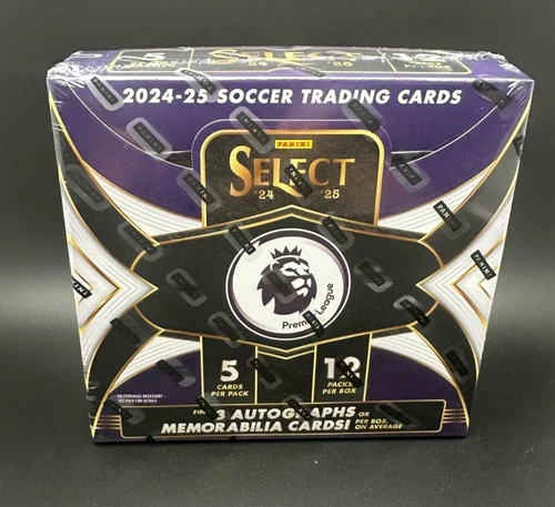 2024-25 EPL Panini Select Premier League Soccer Hobby Box - FACTORY SEALED