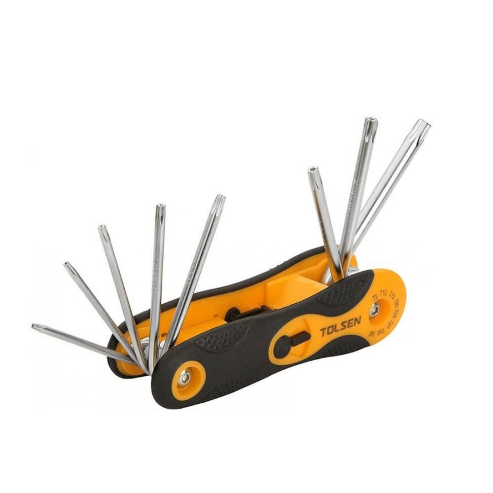 Serie Chiavini Torx Tork Francesi Con Foro Tascabili