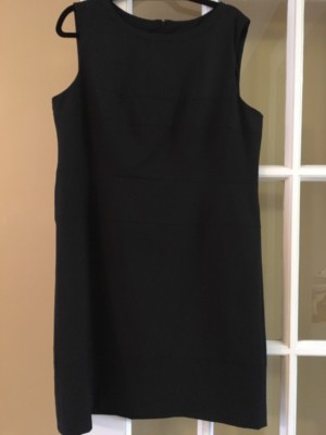 Stunning Marc Aurel Shift Dress Size 44 BLACK