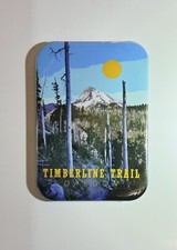 New Retro Timberline Trail Mt. Hood Oregon Fridge Magnet 