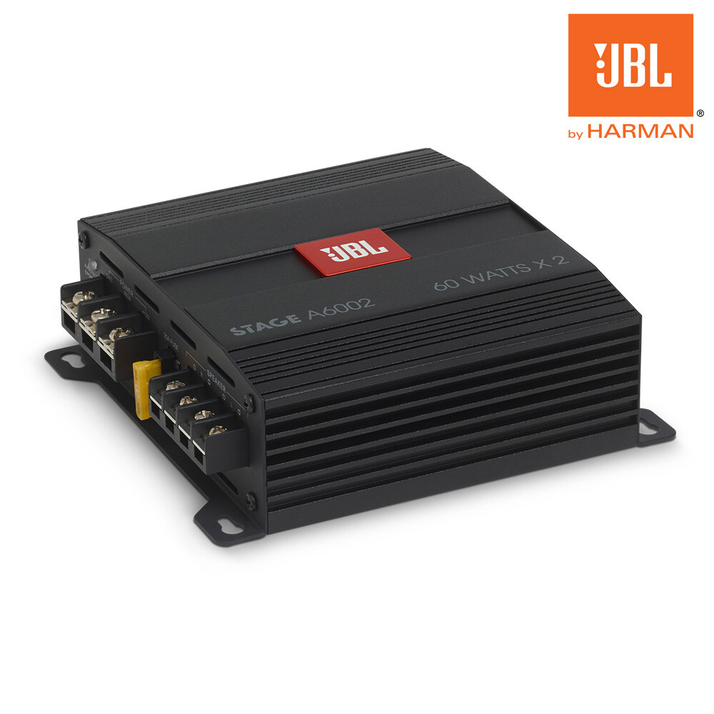 JBL STAGE A6002 - 2 Channel Car Amp Amplifier 60W RMS x 2 @ 4Ohm