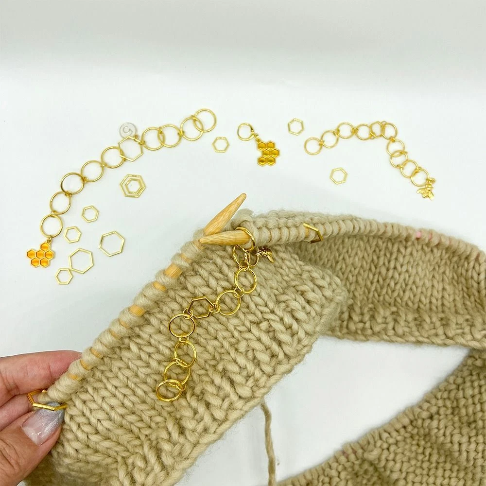 Crochet Pins Knitting Row Counter Chain Knitting Tools Accessories
