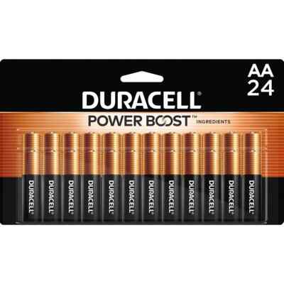Duracell CopperTop Alkaline Batteries with Duralock Power Preserve Technology AA