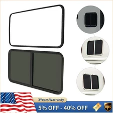 RV Window Horizontal Sliding Windows Multiple Wall Thicknesses Waterproof