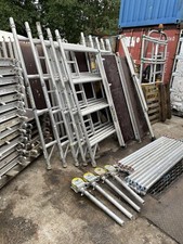 Alu Turmgerüst 8,2 hoch doppelt breit�� oder einfach 1,8m oder 2,5m lang