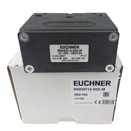 new euchner sn02r12-502-m limit switch