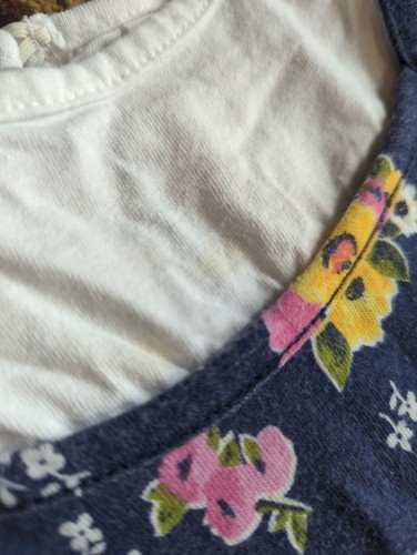 90s Y2K Vintage Floral Tshrt Dress Girls 5 - Picture 4 of 7
