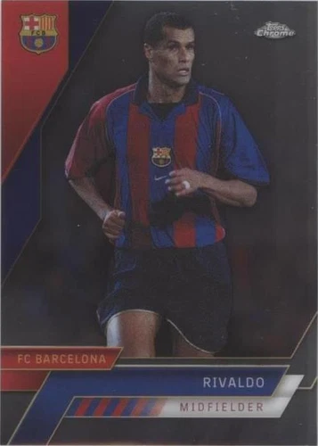 2022-23 Topps Chrome FC Barcelona Rivaldo #98