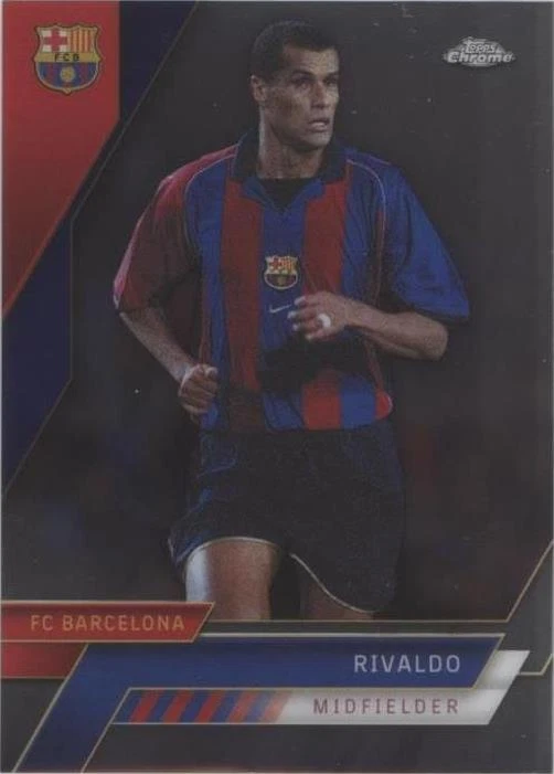 2022-23 Topps Chrome FC Barcelona Rivaldo #98