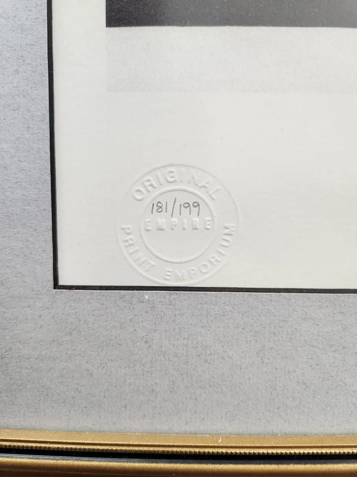 "Freddie's Heaven" de Trevor Horswell, #181/199, prueba enmarcada/firmada con certificado de autenticidad  Foto 2 de 4