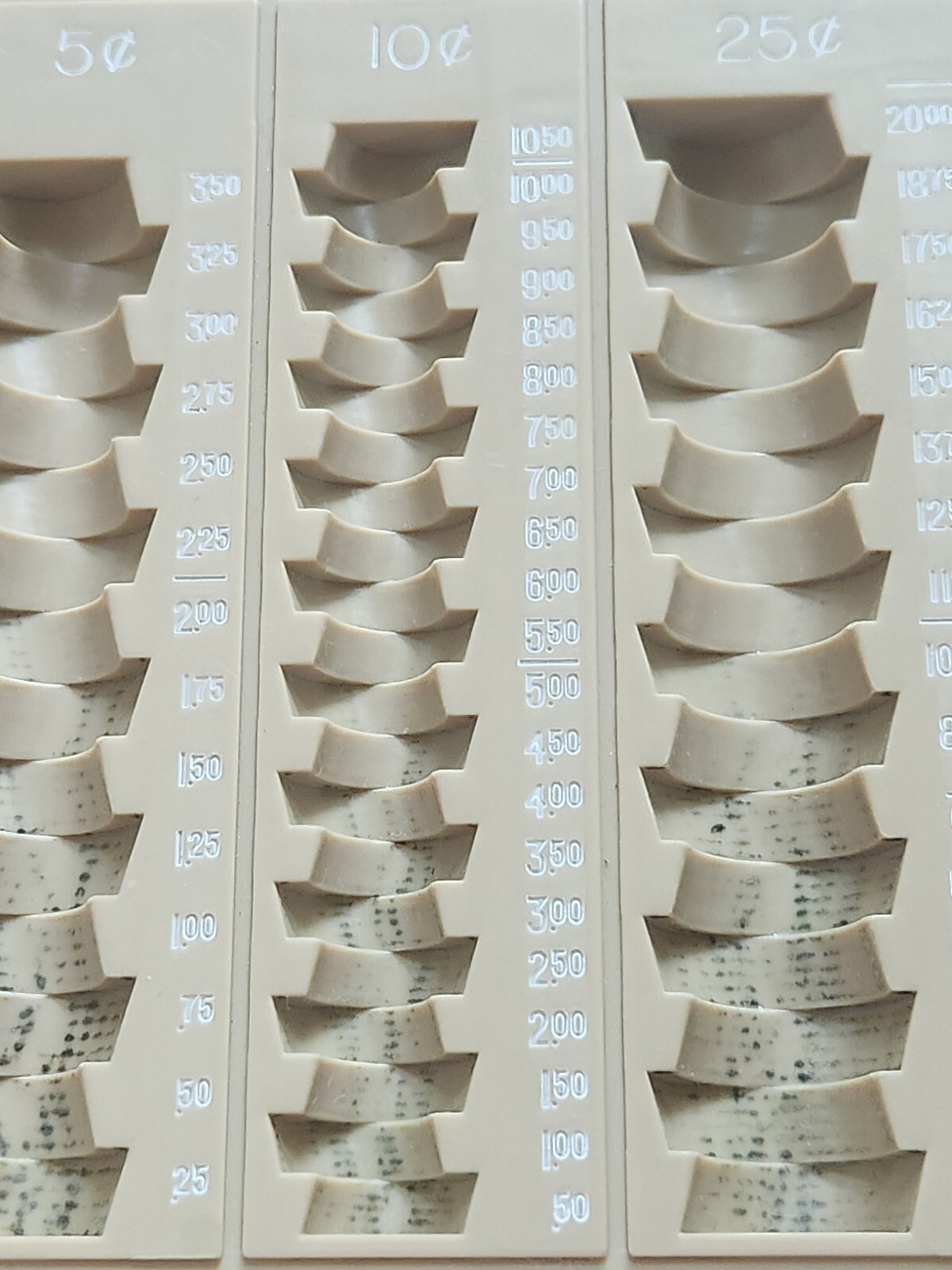 MMF Countex II OnePiece Plastic Coin Counting Tray & Sorter 216110 1.