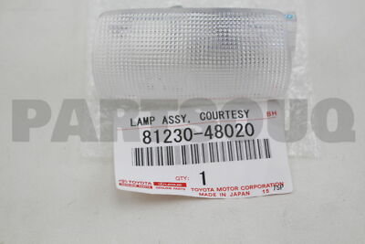 8123048020 Genuine Toyota LAMP ASSY, COURTESY, RH/LH 81230-48020