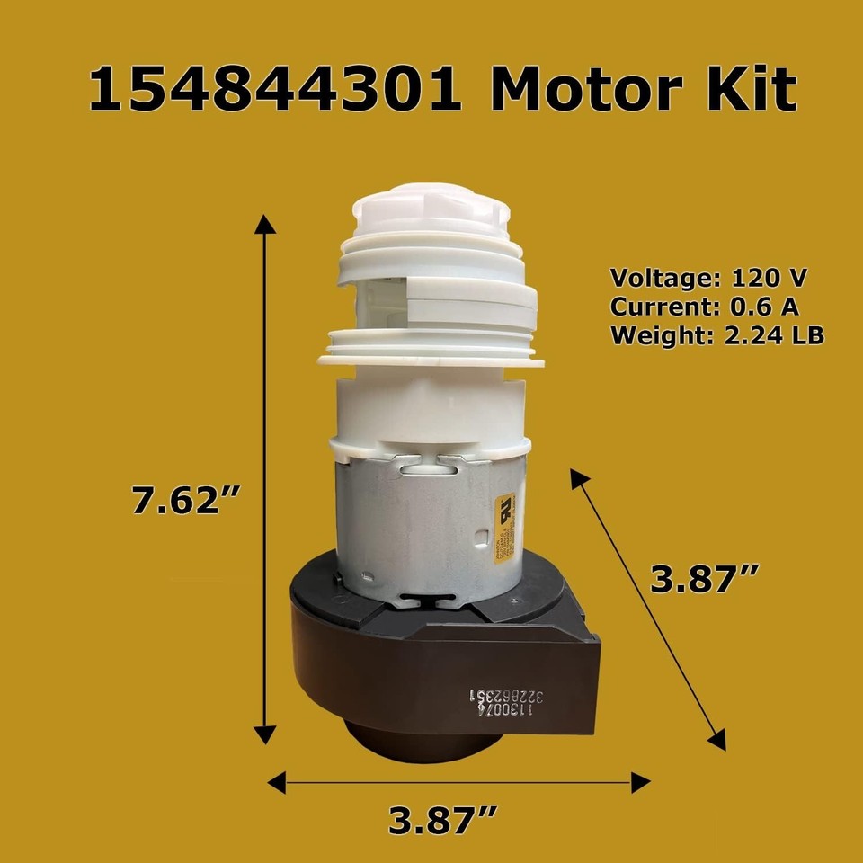 Circulation Pump Wash Motor Compatible with Frigidaire Dishwasher