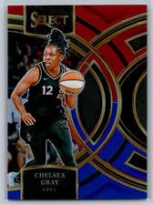 Chelsea Gray 2024 Panini Select WNBA Red & Blue Prizm /399 #138 Las Vegas Aces