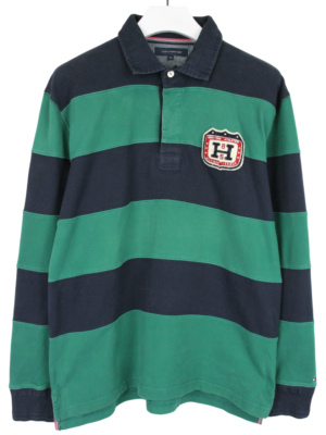 Tommy Hilfiger Sweatshirt Herren XL Pullover Gestreift Polohemd