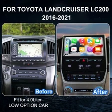 10.1"For TOYOTA LANDCRUISER LC200 2016-2020 Carplay GPS RDS BT Music FM radio