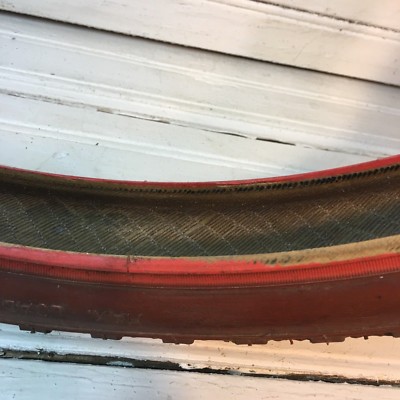 Pneu BMX Vintage 20 X 2.125 - Comp III Rouge - Style Old School - Taiwan 1982