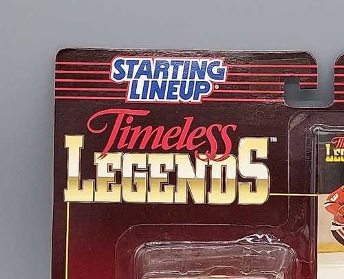 Figurina e carta Starting Lineup Bobby Hull Blackhawks Timeless Legends 1995 - Foto 2 di 9