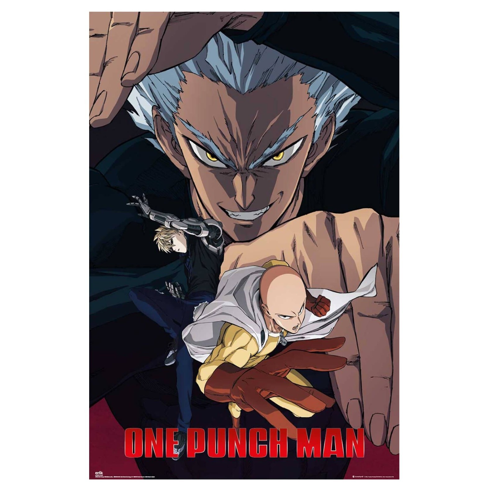 One Punch Man Poster 61x91.5 cm | 24x36 in new Japanese Manga Anime Series