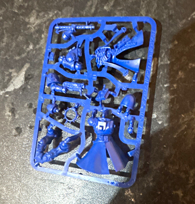 Games Workshop Warhammer 40K Primaris Chaplain new on sprue