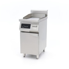 Gastro Induktions-Grillplatte 700 - Glatt - 5.000 W - Einzel - mit Untergestell