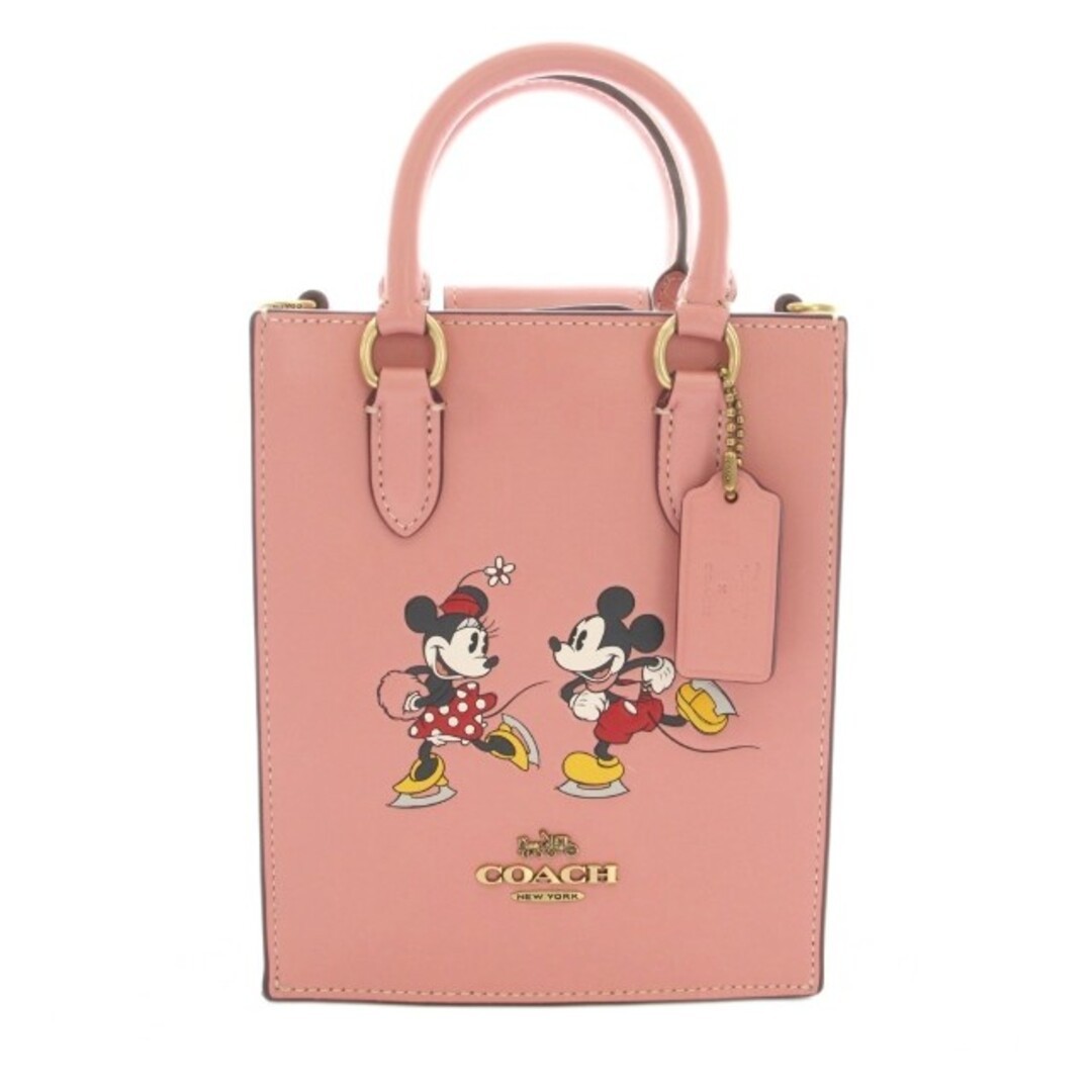 Coach Disney Handbag Shoulder Bag 2way Leather Mickey… - Gem
