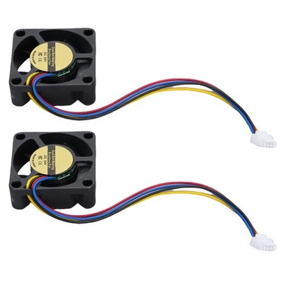 2x 3D Printer Heatbreak Fan Replacement For K2 PLUS Low Noise Dual SET