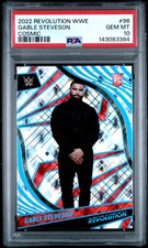 2022 PANINI REVOLUTION WWE COSMIC #96 GABLE STEVESON 138/149 PSA 10