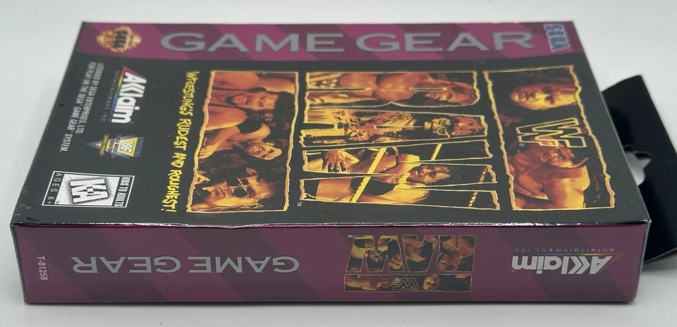 WWF RAW - SEGA GAME GEAR *BRAND NEW & SEALED* - Image 4 of 4