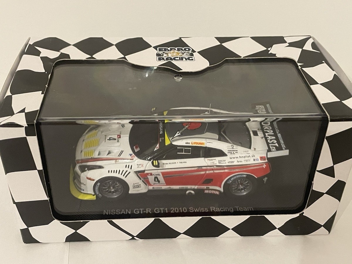EBBRO RACING NISSAN GTR GT1 20 Swiss Racing Team No.4 (44356