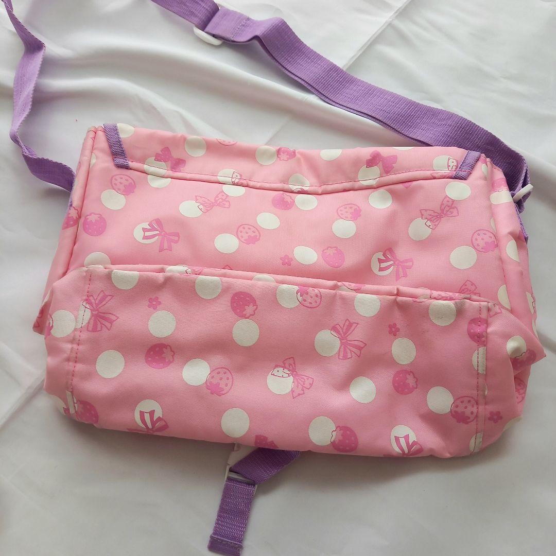 Mother Garden Strawberry Shoulder Bag Pink Cute Kawaii Vintage Rare Japan image 3
