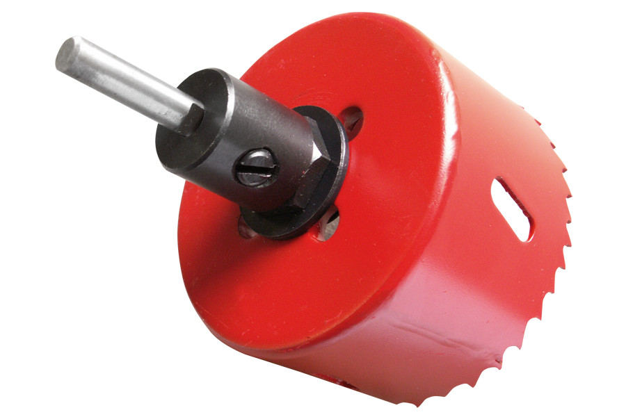 Shank for HSS bi-metal hole saws with 1/2" thread