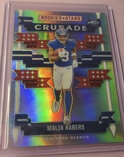2024 Panini Rookies & Stars - Crusade Malik Nabers #C-MNS Silver (RC)