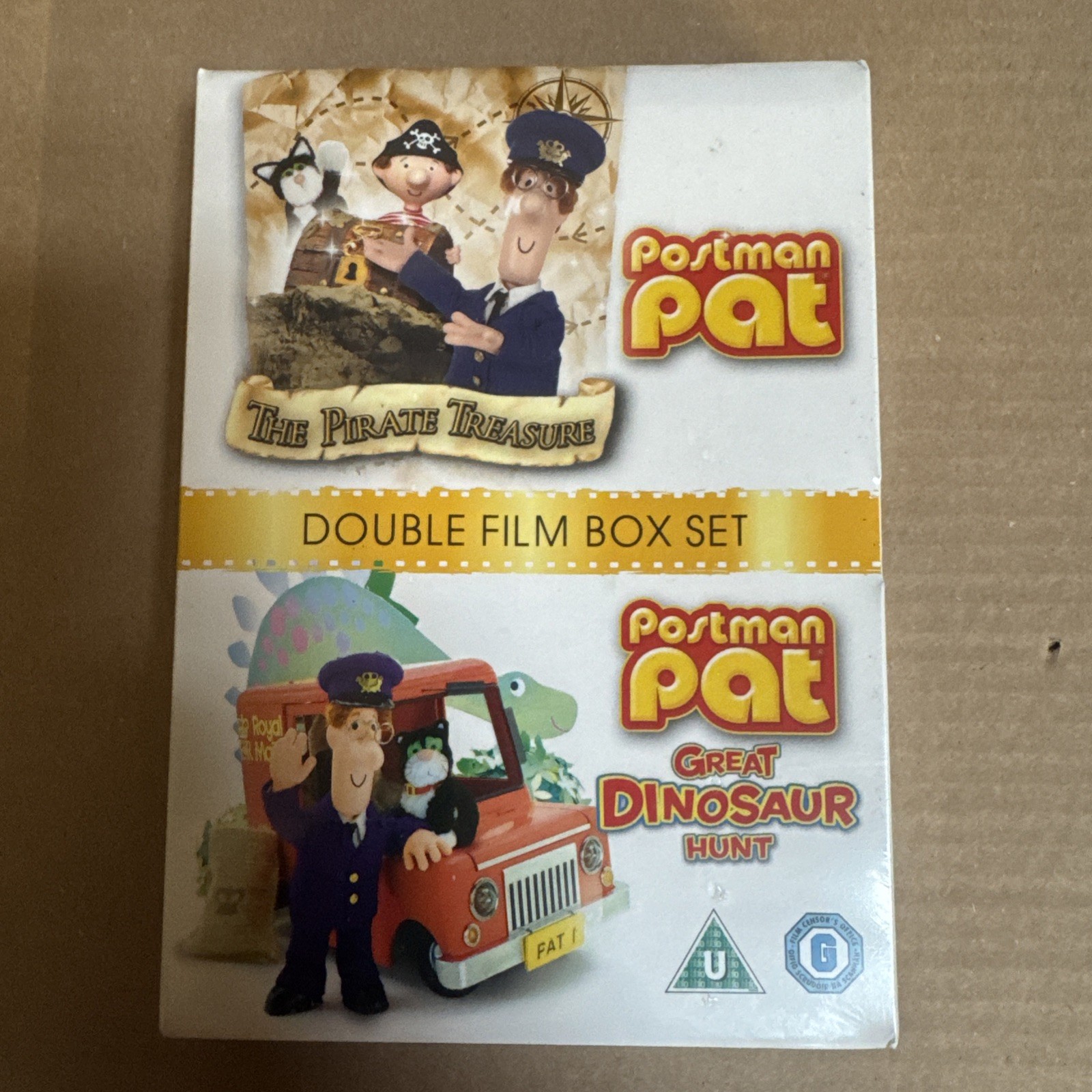 Postman Pat: Pirate Treasure & Great Dinosaur Hunt NEW SEALED DVD BOX SET