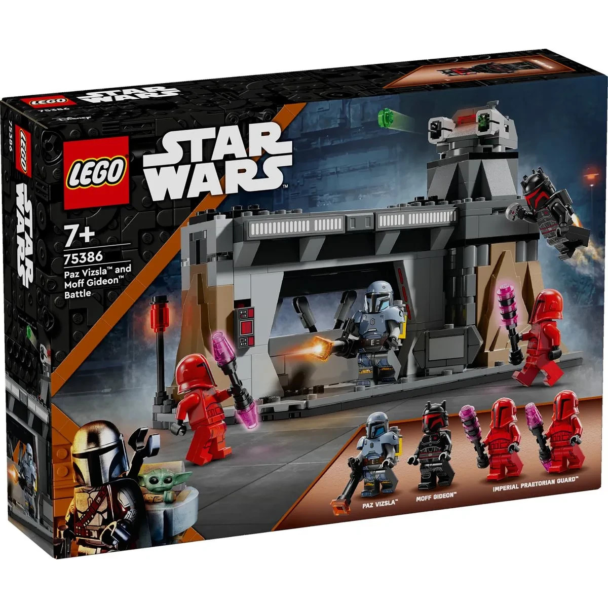 LEGO Star Wars 75386 Duell zwischen Paz Vizsla und Moff Gideon - Neu & OVP - Bild 20