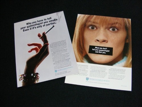 ORTHO WOMEN'S HEALTH magazine clippings from 2005 print ads - Picture 1 of 1