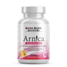 Arnica Pills, Arnica Tablets, Arnica Capsules Reliever for Swelling & Bruises 