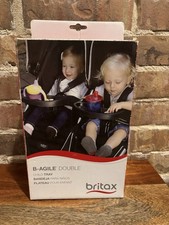 Britax Child Tray for B-Agile Double Strollers, Black S910000, Perfect Condition