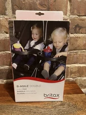 Britax Child Tray for B-Agile Double Strollers, Black S910000, Perfect Condition