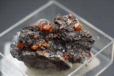 Wulfenit | FO: Melissa Mine, Arizona | Micromount Systematik #n188