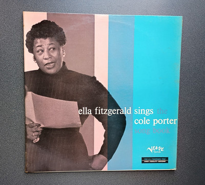 ELLA FITZGERALD Sings Cole Porter Song Book 2LP Verve Gatefold Orange Labels
