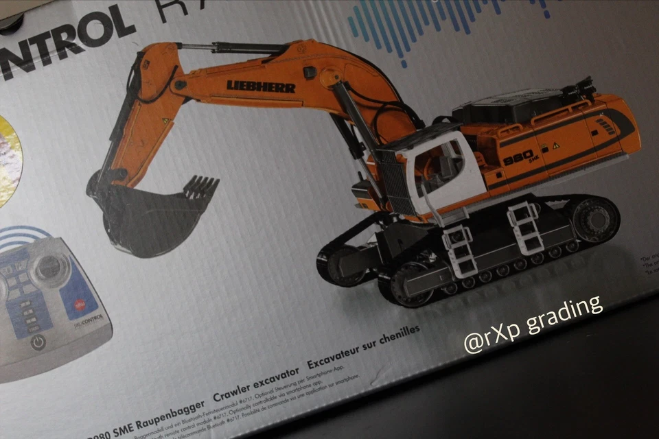 🔥NEU Siku 6740 Liebherr R980 SME Raupenbagger & RC Fernbedienung 🔥NEU UVP 299€ - Bild 4 von 4
