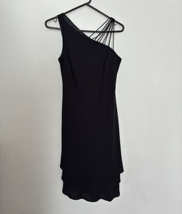 rachel green black dress white shirt LADIES FASHION