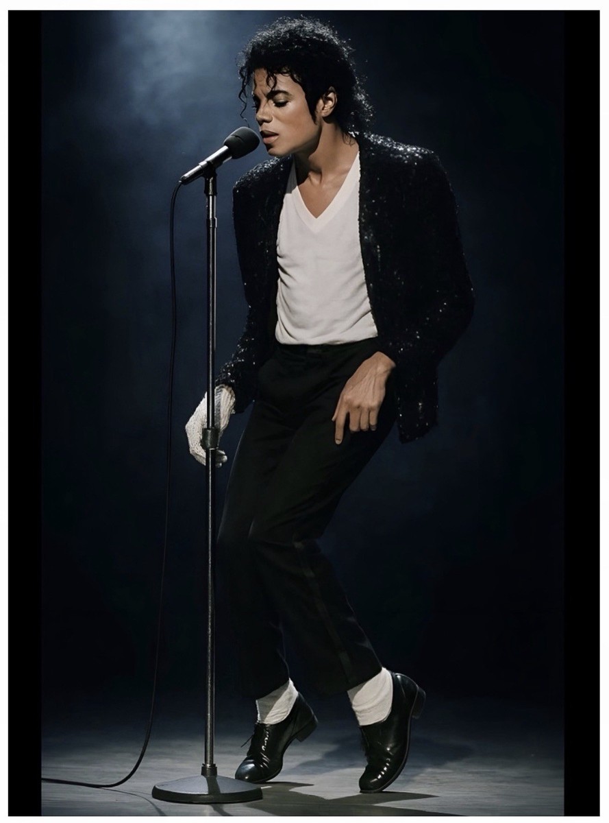 Michael Jackson' Legendary King Of Pop/Greatest Performer 5X7