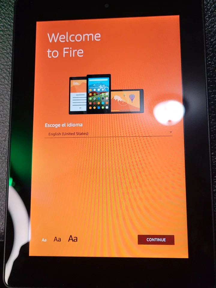 Tablet Fire Amazon Kindle HD 4ª Generación SQ46CW 7" 8GB Juegos Aplicaciones de Lectura Películas  Foto 4 de 4