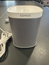 Sonos PLAY:1 Wireless Speaker - White  Wi-Fi Smart Home Speaker with Power Cord